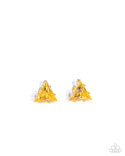 Triangular Twinkle - Yellow