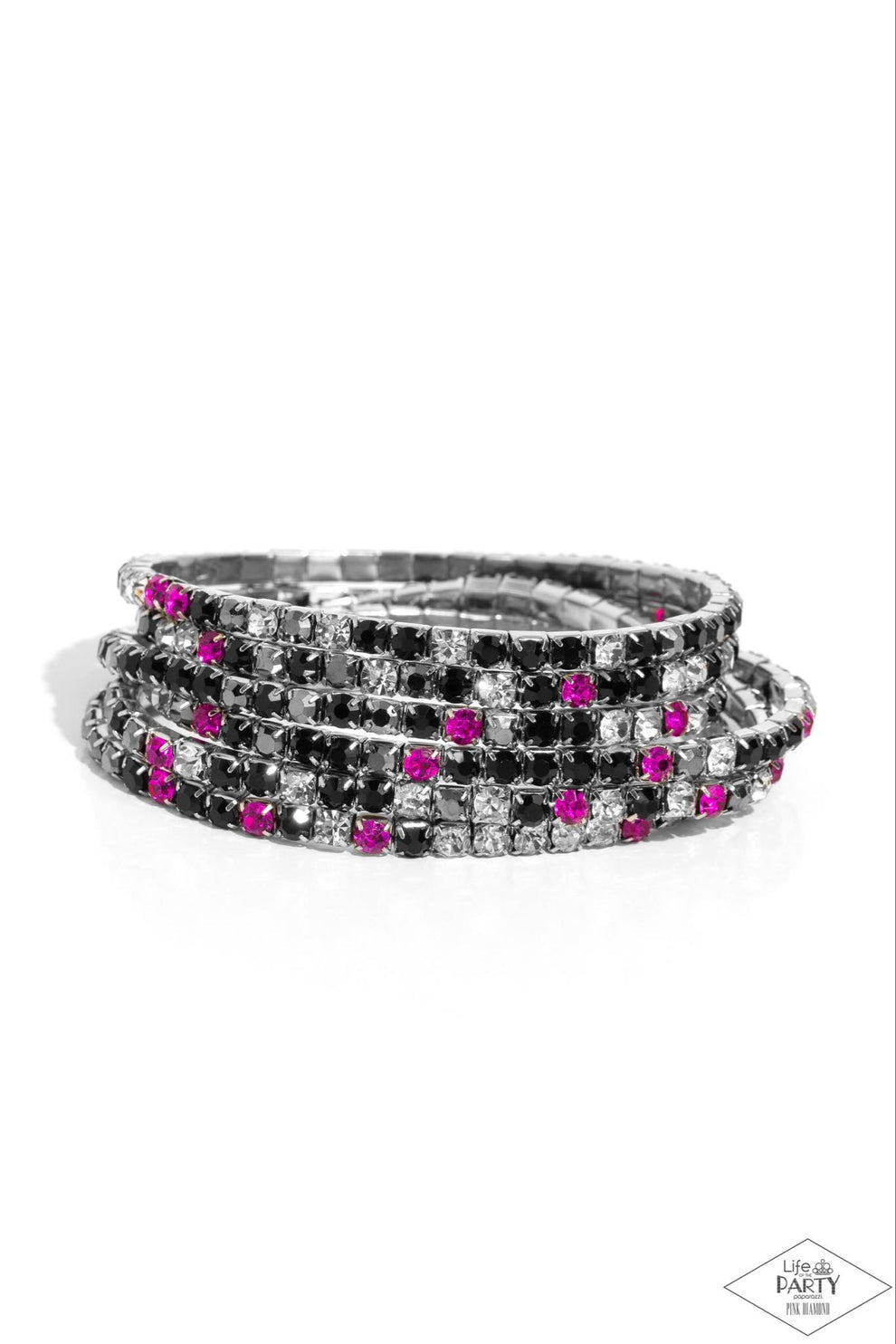 Rock Candy Range - Pink/Black Multi