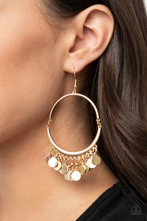 Speed of SPOTLIGHT - Gold earring