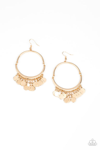 Speed of SPOTLIGHT - Gold earring